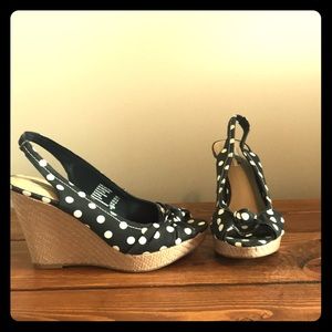 Polka Dot Wedges